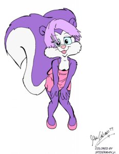 Rating: Safe Score: 0 Tags: 1999 anthro black_eyes bottomwear clothed clothing e621 female fifi_la_fume hi_res john_calano looking_at_viewer mammal mephitid skirt skunk solo tail tiny_toon_adventures warner_brothers User: bunchy7s