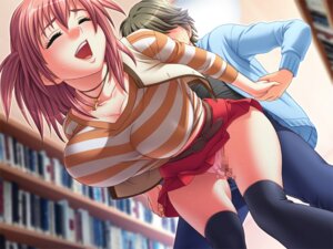 Rating: Explicit Score: 0 Tags: 1boy 1girls black_legwear black_socks black_thighhighs blush bouncing_breasts breasts brown_hair cafe_junkie censored cleavage closed_eyes doggy_style faceless faceless_male female footwear foreshortening from_below game_cg green_hair hand_holding hanging_breasts happy_sex holding_hands huge_breasts ijuuin_takashi jewelry key library male minami_kurumi miniskirt necklace open_mouth panties panties_aside pink_hair pink_panties pussy pussy_juice red_hair rule34 sex sex_from_behind short_hair short_twintails skirt socks striped sweat swinging_breasts tatsunami_youtoku thigh_socks thighhighs tied_hair twintails underwear zettai_ryouiki User: bunchy7s