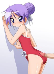Rating: Explicit Score: 0 Tags: against_wall alternate_hairstyle ass back blush bow censored double_bun female flat_chest hair_ribbon highres human kagami_hiiragi looking_back lucky_star male one-piece one-piece_swimsuit penis purple_eyes purple_hair ribbon rule34 straight sugimura_tomokazu swimsuit User: bunchy7s Rating: Explicit Score: 0 Tags: against_wall alternate_hairstyle ass back blush bow censored double_bun female flat_chest hair_ribbon highres human kagami_hiiragi looking_back lucky_star male one-piece one-piece_swimsuit penis purple_eyes purple_hair ribbon rule34 straight sugimura_tomokazu swimsuit User: bunchy7s