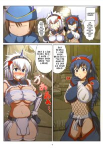 Rating: Explicit Score: 0 Tags: bare_midriff big_breasts blue_hair blush blushing breasts clothed clothed_female comic erect_nipples erect_nipples_under_clothes female fishnet fishnet_topwear kirin_(armor) male monster_hunter nargacuga_(armor) nipples rule34 smiling standing talking talking_to_another teeth underwear white_hair yamatsukami User: bunchy7s