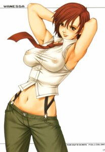 Rating: Explicit Score: 0 Tags: armpits breasts brown_eyes erect_nipples female female_only highres human impossible_clothes impossible_clothing impossible_shirt king_of_fighters large_breasts necktie nipples page_25 red_hair rule34 saigado see-through shirt sleeveless snk solo suspenders vanessa_(kof) User: bunchy7s