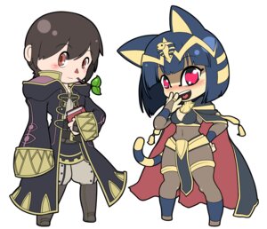 Rating: Safe Score: 0 Tags: animal_crossing ankha_(animal_crossing) anthro blue_hair blush cosplay crossover domestic_cat duo e621 felid feline felis female fire_emblem fire_emblem_awakening hair heart_symbol human mammal nintendo parody robin_(fire_emblem) shadow443 tharja_(fire_emblem) uraeus villager_(animal_crossing) User: bunchy7s