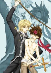 Rating: Explicit Score: 0 Tags: 2boys bandana blonde_hair brown_hair censored genjyo_sanzo male multiple_boys multiple_males rope rule34 saiyuki short_hair son_goku_(saiyuki) swinging sword topless weapon yaoi yellow_eyes User: bunchy7s Rating: Explicit Score: 0 Tags: 2boys bandana blonde_hair brown_hair censored genjyo_sanzo male multiple_boys multiple_males rope rule34 saiyuki short_hair son_goku_(saiyuki) swinging sword topless weapon yaoi yellow_eyes User: bunchy7s