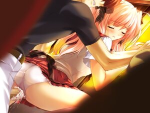 Rating: Explicit Score: 0 Tags: blush bow censored choukou_(alicesoft) choukou_sennin_haruka closed_eyes clothed_sex clothing cum cum_inside female from_behind game_cg ikusabe_takamaru male onigirikun panties panties_aside penis pink_hair public pussy rule34 school_uniform serafuku sex shihoudou_narika skirt straight tied_hair train train_interior twintails underwear vaginal_penetration User: bunchy7s