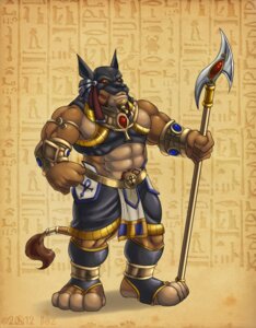 Rating: Safe Score: 0 Tags: 2012 abs ankh anthro anubis armor belt biceps big_muscles biped bottomwear bracelet brown_body brown_fur clothing da_boz deity e621 egyptian egyptian_clothing egyptian_mythology felid fur gold_(metal) gold_jewelry headgear helmet jewelry lion loincloth male mammal mask melee_weapon middle_eastern_mythology muscular muscular_anthro muscular_male mythology necklace orange_eyes pantherine pecs pectoral_(jewelry) polearm pose pubes shendyt shorts solo spear standing tail tail_tuft tuft weapon User: bunchy7s