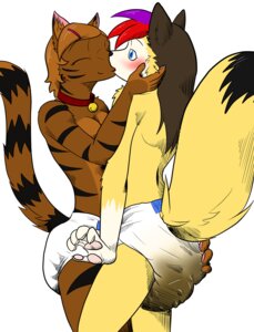 Rating: Explicit Score: 0 Tags: 5_fingers accessory anthro anthro_on_anthro band_(marking) banded_arms banded_back banded_body banded_fur banded_legs bell bell_collar biped black_body black_face black_fur black_markings black_nose black_tail blue_eyes blush brown_body brown_ears brown_face brown_fur brown_hair brown_hands brown_inner_ear_fluff brown_tail canid canine clip_accessory clothed clothing collar curled_fingers dark_ears dark_hair dark_markings dark_nose dark_pupils dark_tail diaper dipstick_tail domestic_cat duo e621 eyes_closed facial_markings feces felid feline felis female fingerpads fingers flat_colors fluffy fluffy_tail fox fur gloves_(marking) hair hair_accessory hair_size_difference hairclip hand_on_diaper hand_on_head head_markings hi_res inner_ear_fluff kiss_on_lips kissing lidded_eyes light_face light_hands long_hair male male/female mammal markings matthew_gein medium_hair monotone_collar monotone_face multi_hair_tones multicolored_body multicolored_face multicolored_fur multicolored_hair multicolored_inner_ear multicolored_tail nx-42 pawpads pink_inner_ear pooping pupils purple_hair red_blush red_collar red_hair ring_(marking) ringed_tail scatplay simple_background snout soiled_diaper soiling soiling_diaper straight_hair striped_body striped_fur striped_markings striped_tail stripes surprised tail tail_markings touching_diaper touching_head tuft two_tone_body two_tone_face two_tone_fur two_tone_inner_ear two_tone_tail unclean_diaper used_diaper using_diaper wavy_tail wearing_diaper white_background white_body white_diaper white_face white_fur white_hands yellow_body yellow_fur yellow_tail User: bunchy7s