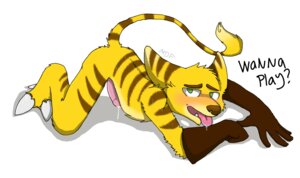 Rating: Explicit Score: 0 Tags: anthro blush bodily_fluids bongwater777 clothing e621 english_text erection fur genital_fluids genitals gloves green_eyes handwear hi_res humanoid_genitalia humanoid_penis lombax looking_at_viewer male mammal nude open_mouth penis precum raised_tail ratchet_(ratchet_and_clank) ratchet_and_clank saliva simple_background solo sony_corporation sony_interactive_entertainment stripes tail text tongue tongue_out white_background yellow_body yellow_fur User: bunchy7s