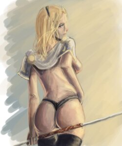 Rating: Explicit Score: 0 Tags: ass blonde_hair breasts female league_of_legends luxanna_crownguard rule34 sideboob thong xbeachboylloydx User: bunchy7s