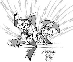 Rating: Explicit Score: 0 Tags: 2008 2girls dlt female gynoid jenny_wakeman multiple_females multiple_girls my_life_as_a_teenage_robot rule34 smooth_skin tribadism vega_(mlaatr) white_background xj-9 yuri User: bunchy7s