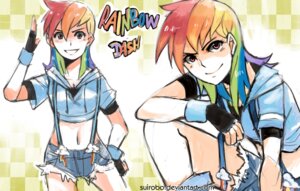 Rating: Safe Score: 0 Tags: alternate_species cutie_mark e621 female friendship_is_magic grandfathered_content grin hair hasbro hi_res human human_only humanized long_hair looking_at_viewer mammal multicolored_hair my_little_pony navel not_furry rainbow_dash_(mlp) rainbow_hair rainbow_text smile solo suizilla text User: bunchy7s