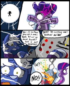 Rating: Safe Score: 0 Tags: 2012 blue_body blue_fur clothed clothing comic cutie_mark dialogue digital_media_(artwork) duo e621 english_text equid equine eyewear female feral friendship_is_magic fur glasses hair hasbro horn inside male mammal metal_(artist) multicolored_hair my_little_pony mythological_creature mythological_equine mythology professor_starflare_(metal) purple_body purple_fur purple_hair text twilight_sparkle_(mlp) two_tone_hair unicorn white_hair yellow_eyes User: bunchy7s