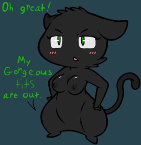 Rating: Questionable Score: 0 Tags: anthro black_body black_fur black_nipples blush breasts chibi crossgender dialogue e621 english_text felid female fur green_eyes jaguar low_res mammal melanistic nipples nude pantherine roy_(roy_mccloud) roy_mccloud simple_background solo text User: bunchy7s Rating: Questionable Score: 0 Tags: anthro black_body black_fur black_nipples blush breasts chibi crossgender dialogue e621 english_text felid female fur green_eyes jaguar low_res mammal melanistic nipples nude pantherine roy_(roy_mccloud) roy_mccloud simple_background solo text User: bunchy7s