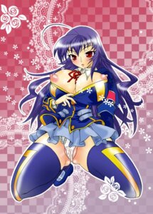 Rating: Explicit Score: 0 Tags: blush breasts cameltoe female kurokami_medaka large_breasts medaka_box nipples panties pussy rule34 underwear User: bunchy7s