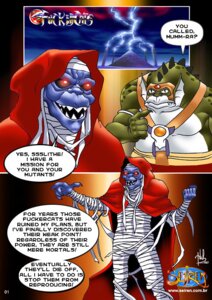Rating: Safe Score: 0 Tags: comic dialogue e621 english_text male mumm-ra profanity seiren_(artist) slithe text thundercats thundercats_1985 url User: bunchy7s