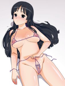 Rating: Explicit Score: 0 Tags: bangs bikini black_hair blunt_bangs breasts cameltoe female female_only hime_cut human human_only k-on! long_hair micro_bikini mine_(peak) mio_akiyama_(k-on!) pointy_chin pubic_hair pussy rule34 see-through solo swimsuit uncensored User: bunchy7s