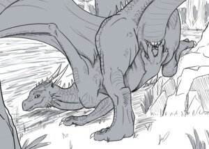 Rating: Explicit Score: 0 Tags: 2011 animal_genitalia ass_up butt claws cloaca comic digitigrade dragon e621 european_mythology female female_feral feral genitals greyscale horizontal_cloaca horn inheritance_cycle looking_at_viewer looking_back lying membrane_(anatomy) membranous_wings monochrome mythological_creature mythological_scalie mythology on_front outside presenting presenting_cloaca presenting_hindquarters quadruped raised_tail river saphira scalie smile solo spread_cloaca spread_legs spreading syrinoth tail western_dragon wings User: bunchy7s