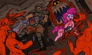 Rating: Questionable Score: 0 Tags: 2013 armor blood blue_eyes bodily_fluids cacodemon chainsaw crossover demon digital_media_(artwork) doom_(series) e621 earth_pony equid equine fangs female friendship_is_magic group gun hair hasbro headgear helmet horn horse human id_software male mammal microsoft my_little_pony pink_hair pinkie_pie_(mlp) pony power_tool ranged_weapon sharp_teeth teeth tools weapon zoomerboomerz User: bunchy7s