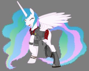 Rating: Safe Score: 0 Tags: 1980s_theme absurd_res alpha_channel alternative_fashion boots clothing e621 equid equine feathered_wings feathers female feral footwear friendship_is_magic gabriev666 glamrock hasbro heavy_metal hi_res horn jacket leather mammal my_little_pony mythological_creature mythological_equine mythology princess_celestia_(mlp) quadruped shoes solo tail topwear white_body white_feathers winged_unicorn wings User: bunchy7s