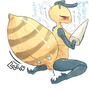 Rating: Explicit Score: 0 Tags: 2d antennae anthro anus arthropod_abdomen bee beedrill blush breasts color crying exposed_breasts female female_only feral feral_only full_color insect nintendo nude pokemon pokemon_rgby pussy pussy_juice red_eyes rule34 solo solo_female spear_(pokemon) straight_hair stripes wings yellow_skin User: bunchy7s