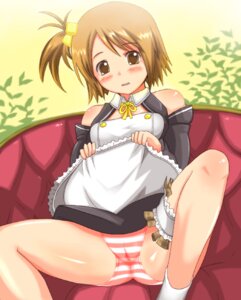 Rating: Questionable Score: 0 Tags: brown_eyes brown_hair cameltoe detached_sleeves dream_c_club female footwear garters hair_cubes hair_ornament money panties pussy pussy_juice rule34 setsu_(dream_c_club) shiina_you_(tomoshibi) side_ponytail skirt skirt_lift socks striped striped_panties tomo_shibi underwear wet_panties User: bunchy7s