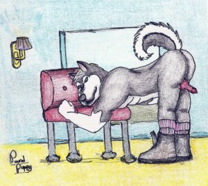 Rating: Explicit Score: 0 Tags: anthro boots butt canid canine canis chair clothing domestic_dog e621 erection footwear furniture genitals hi_res husky lamp looking_at_viewer male mammal nordic_sled_dog penis penis_backwards pound_puppy_(artist) presenting presenting_hindquarters shoes solo spitz tail traditional_media_(artwork) window User: bunchy7s Rating: Explicit Score: 0 Tags: anthro boots butt canid canine canis chair clothing domestic_dog e621 erection footwear furniture genitals hi_res husky lamp looking_at_viewer male mammal nordic_sled_dog penis penis_backwards pound_puppy_(artist) presenting presenting_hindquarters shoes solo spitz tail traditional_media_(artwork) window User: bunchy7s