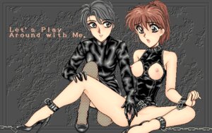 Rating: Explicit Score: 0 Tags: 2girls 4bpp 90s akira_asagi bondage brown_hair collar cuffs engrish female fingering leather multiple_females multiple_girls original rule34 slave yuri User: bunchy7s