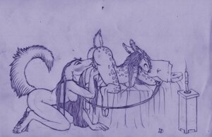Rating: Explicit Score: 0 Tags: all_fours anthro areola ass_up bed breasts cadmiumtea candle canid canine canis collar cunnilingus deer domestic_dog dominant dominant_female duo e621 female female/female furniture genitals hooves kneeling leash mammal nipples nude oral raised_tail sex side_boob submissive submissive_female tail traditional_media_(artwork) vaginal vulva User: bunchy7s