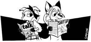 Rating: Safe Score: 0 Tags: anthro black_and_white bovid canid canine caprine dana_simpson domestic_sheep drama duo e621 english_text felicia_laine female fox fur gossip hair hooves humor magazine mammal millicent_mudd monochrome ozy_and_millie sheep simple_background stillness text white_background wool_(fur) young young_anthro User: bunchy7s Rating: Safe Score: 0 Tags: anthro black_and_white bovid canid canine caprine dana_simpson domestic_sheep drama duo e621 english_text felicia_laine female fox fur gossip hair hooves humor magazine mammal millicent_mudd monochrome ozy_and_millie sheep simple_background stillness text white_background wool_(fur) young young_anthro User: bunchy7s