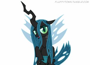 Rating: Questionable Score: 0 Tags: 11:8 2d_animation animated animated_gif arthropod changeling_(mlp) e621 fangs female feral friendship_is_magic green_eyes green_hair hair hasbro horn insect_wings mixermike622 motion_tweening my_little_pony queen_chrysalis_(mlp) royalty short_playtime solo suggestive teeth wings User: bunchy7s