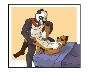 Rating: Explicit Score: 0 Tags: accessory anal anal_penetration anthro balls bear bed bodily_fluids border bound canid canine cum cum_on_chest cum_on_self cum_while_penetrated dominant dominant_male duo e621 ejaculation erection fox fur furniture genital_fluids genitals giant_panda hands-free humanoid_genitalia humanoid_penis lying male male/male male_penetrated male_penetrating male_penetrating_male mammal necktie nude on_back orgasm penetration penis rayfkm sex somax standing submissive submissive_male table_lotus_position white_border whity User: bunchy7s