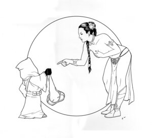 Rating: Questionable Score: 0 Tags: 1girls black_and_white female female_focus greyscale hand_bra handbra holding_bikini_top holding_bra holding_clothing holding_object human jawa jeff_confer princess_leia_organa return_of_the_jedi rule34 signature slave_bikini slave_leia star_wars tagme topless uncensored User: bunchy7s