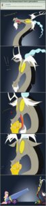 Rating: Safe Score: 0 Tags: 2014 absurd_res antlers black_hair blue_body blue_feathers cannon chimera comic cutie_mark deviantart dialogue discord_(mlp) draconequus duo e621 english_text equid equine exclamation_point eyewear fangs feathered_wings feathers female fluttershy_(mlp) friendship_is_magic glasses grievousfan hair hasbro heart_symbol hi_res horn long_image male mammal my_little_pony mythological_creature mythological_equine mythology pegasus ranged_weapon red_eyes sitting standing sunglasses tall_image teeth text weapon white_hair wings yellow_body yellow_feathers User: bunchy7s