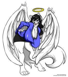 Rating: Questionable Score: 0 Tags: 2009 angel anthro bent_over big_breasts biped black_hair black_nose blue_eyes breasts canid canine canis cleavage clothed clothing deonwolf e621 feathered_wings feathers female fur hair halo hi_res huge_breasts long_hair looking_at_viewer mammal open_mouth overweight overweight_anthro overweight_female risa_(spyingredfox) simple_background skimpy solo standing tail white_background white_body white_feathers white_fur wide_hips wings wolf User: bunchy7s Rating: Questionable Score: 0 Tags: 2009 angel anthro bent_over big_breasts biped black_hair black_nose blue_eyes breasts canid canine canis cleavage clothed clothing deonwolf e621 feathered_wings feathers female fur hair halo hi_res huge_breasts long_hair looking_at_viewer mammal open_mouth overweight overweight_anthro overweight_female risa_(spyingredfox) simple_background skimpy solo standing tail white_background white_body white_feathers white_fur wide_hips wings wolf User: bunchy7s