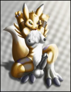 Rating: Explicit Score: 0 Tags: 1futa anthro arms_behind_head breasts canine color digimon digimon_(species) dragoneer fox front_view fur furry futanari intersex intersex_only nude penis renamon rule34 solo solo_futa tagme User: bunchy7s
