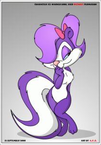 Rating: Safe Score: 0 Tags: 2000 accessory andybunny anthro bad_metadata bow_(feature) bow_accessory bow_ribbon countershading e621 english_text eyelashes female fifi_la_fume fluffy fluffy_tail hair_accessory hair_bow hair_ribbon mammal mephitid missing_sample pose ribbons skunk solo striped_skunk tail text tiny_toon_adventures toony warner_brothers User: bunchy7s Rating: Safe Score: 0 Tags: 2000 accessory andybunny anthro bad_metadata bow_(feature) bow_accessory bow_ribbon countershading e621 english_text eyelashes female fifi_la_fume fluffy fluffy_tail hair_accessory hair_bow hair_ribbon mammal mephitid missing_sample pose ribbons skunk solo striped_skunk tail text tiny_toon_adventures toony warner_brothers User: bunchy7s