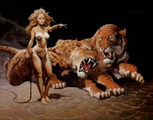 Rating: Questionable Score: 0 Tags: blonde_hair breasts e621 fantasy felid female feral frank_frazetta fur gesture group hair hand_gesture human jewelry leopard long_hair mammal nipples nude oil_painting_(artwork) orange_body orange_fur painting_(artwork) pantherine pointing quadruped spots standing tail traditional_media_(artwork) traditional_painting_(artwork) whip User: bunchy7s