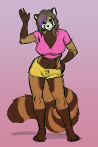 Rating: Safe Score: 0 Tags: 2014 2:3 absurd_res ailurid anthro barefoot big_breasts biped breasts brown_body brown_fur cleavage clothed clothing digital_media_(artwork) e621 facial_markings feet female fur gesture head_markings hi_res mammal markings meesh midriff red_panda sen_(looneyluna) simple_background skimpy smile solo tail tear_(marking) waving User: bunchy7s Rating: Safe Score: 0 Tags: 2014 2:3 absurd_res ailurid anthro barefoot big_breasts biped breasts brown_body brown_fur cleavage clothed clothing digital_media_(artwork) e621 facial_markings feet female fur gesture head_markings hi_res mammal markings meesh midriff red_panda sen_(looneyluna) simple_background skimpy smile solo tail tear_(marking) waving User: bunchy7s