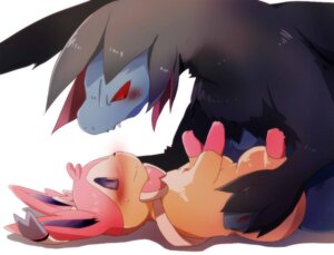 Rating: Questionable Score: 0 Tags: ambiguous_gender anthro azuma_minatsu blue_eyes blush digital_media_(artwork) duo e621 eeveelution generation_5_pokemon generation_6_pokemon hydreigon nintendo pokemon pokemon_(species) red_eyes simple_background size_difference sylveon white_background User: bunchy7s Rating: Questionable Score: 0 Tags: ambiguous_gender anthro azuma_minatsu blue_eyes blush digital_media_(artwork) duo e621 eeveelution generation_5_pokemon generation_6_pokemon hydreigon nintendo pokemon pokemon_(species) red_eyes simple_background size_difference sylveon white_background User: bunchy7s
