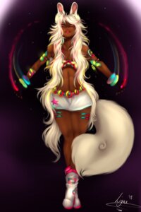 Rating: Safe Score: 0 Tags: 2012 absurd_res alternate_species animal_humanoid bottomwear breasts brown_body brown_skin clothing e621 female fingerless_gloves footwear front_view gloves hair handwear hi_res human humanized humanoid humanoidized lagomorph leporid ligax lips long_hair looking_at_viewer magic mammal markings pink_eyes pose rabbit rainbow red_lips shoes shorts small_breasts solo standing tail white_hair User: bunchy7s Rating: Safe Score: 0 Tags: 2012 absurd_res alternate_species animal_humanoid bottomwear breasts brown_body brown_skin clothing e621 female fingerless_gloves footwear front_view gloves hair handwear hi_res human humanized humanoid humanoidized lagomorph leporid ligax lips long_hair looking_at_viewer magic mammal markings pink_eyes pose rabbit rainbow red_lips shoes shorts small_breasts solo standing tail white_hair User: bunchy7s