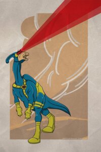 Rating: Safe Score: 0 Tags: alternate_species ambiguous_gender clothing cosplay costume cyclops_(marvel) d.r3sto dinosaur e621 feral furrification hadrosaurid marvel open_mouth ornithischian ornithopod parasaurolophus parody prehistoric_species reptile scalie simple_background solo tail User: bunchy7s
