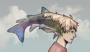 Rating: Safe Score: 0 Tags: animal_humanoid aquatic aquatic_humanoid detailed detailed_background e621 fish fish_humanoid fish_takenaka gag_manga_biyori honnomusi323 humanoid male side_view solo surrealism toony wet what User: bunchy7s