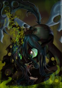 Rating: Safe Score: 0 Tags: 2012 absurd_res arthropod black_body black_fur bodily_fluids changeling_(mlp) drooling e621 female feral friendship_is_magic fur green_eyes green_hair hair hasbro hi_res horn insect_wings magic my_little_pony quadruped queen_chrysalis_(mlp) saliva simple_background solo tail tongue toonlancer wings User: bunchy7s
