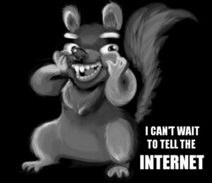Rating: Safe Score: 0 Tags: :d ambiguous_gender anthro black_background e621 english_text greyscale mammal monochrome rodent sciurid simple_background smile solo tail teeth text the_truth tree_squirrel unknown_artist what whiskers User: bunchy7s Rating: Safe Score: 0 Tags: :d ambiguous_gender anthro black_background e621 english_text greyscale mammal monochrome rodent sciurid simple_background smile solo tail teeth text the_truth tree_squirrel unknown_artist what whiskers User: bunchy7s