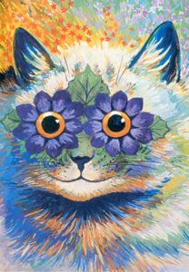 Rating: Safe Score: 0 Tags: 20th_century ambiguous_gender ancient_art blue_body blue_fur colorful_theme domestic_cat e621 felid feline felis feral flower formal_art fur green_body green_fur leaf looking_at_viewer louis_wain mammal multicolored_body multicolored_fur orange_body orange_eyes orange_fur plant public_domain smile solo surrealism traditional_media_(artwork) what whiskers white_body white_fur User: bunchy7s Rating: Safe Score: 0 Tags: 20th_century ambiguous_gender ancient_art blue_body blue_fur colorful_theme domestic_cat e621 felid feline felis feral flower formal_art fur green_body green_fur leaf looking_at_viewer louis_wain mammal multicolored_body multicolored_fur orange_body orange_eyes orange_fur plant public_domain smile solo surrealism traditional_media_(artwork) what whiskers white_body white_fur User: bunchy7s
