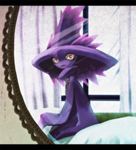 Rating: Safe Score: 0 Tags: accessory ambiguous_gender bed clothing e621 furniture generation_4_pokemon ghost looking_at_mirror looking_at_object mirror mismagius necktie nintendo open_mouth pokemon pokemon_(species) red_eyes reflection scared sitting solo spirit suit wide_eyed 紫乃宮 User: bunchy7s