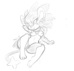 Rating: Explicit Score: 0 Tags: anthro anthrofied black_and_white breasts collar e621 ear_piercing felid female generation_4_pokemon genitals looking_at_viewer luxray mammal monochrome nintendo nipples non-mammal_nipples nude piercing pokemon pokemon_(species) pokemorph simple_background sketch solo tail vulva white_background zinnthos User: bunchy7s