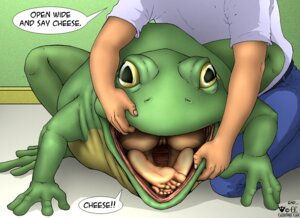 Rating: Explicit Score: 0 Tags: ambiguous_gender ambiguous_pred amphibian bottomwear butt carnivore_cafe clothed clothing comic copyright_symbol denim denim_bottomwear denim_clothing dialogue digital_media_(artwork) e621 english_text feet female female_prey feral feral_pred frog gaping_mouth genitals group human human_prey humanoid_genitalia humanoid_vulva jeans male male_human mammal nude open_mouth pants paws pd_(artist) semi_willing_vore shirt symbol t-shirt text topwear vore vulva what what_has_science_done willing_prey User: bunchy7s