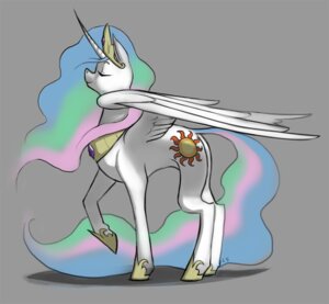 Rating: Safe Score: 0 Tags: crown cutie_mark e621 equid equine eyes_closed female feral friendship_is_magic fur hair hasbro headgear horse mammal moo_(artist) multicolored_hair my_little_pony pony princess_celestia_(mlp) solo white_body white_fur User: bunchy7s