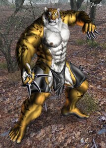 Rating: Questionable Score: 0 Tags: 5_fingers 5_toes abs anthro barefoot big_muscles biped black_body black_fur bomb_(artist) bottomwear bulge claws clothed clothing day e621 feet felid fighting_pose fingers fur hi_res holding_object holding_weapon huge_muscles humanoid_feet humanoid_hands kunai loincloth male mammal muscular muscular_anthro muscular_male nipples orange_body orange_fur outside pantherine pink_nose plant plantigrade pose skimpy solo stripes tiger toes topless tree weapon white_body white_fur User: bunchy7s