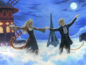 Rating: Safe Score: 0 Tags: 2010 african_golden_cat anthro breasts canid canine caracal_(genus) clothed clothing dancing dasyuromorph detailed_background dress duo e621 eiffel_tower erilo erilo_crown evening_gown felid feline female fog fully_clothed kacey male mammal marsupial moulin_rouge outside painting_(artwork) real_world recently_extinct_species romantic romantic_ambiance romantic_couple shinigamigirl shinnie_(shinigamigirl) suit tail thylacine traditional_media_(artwork) traditional_painting_(artwork) traditional_watercolor_(artwork) watercolor_(artwork) User: bunchy7s